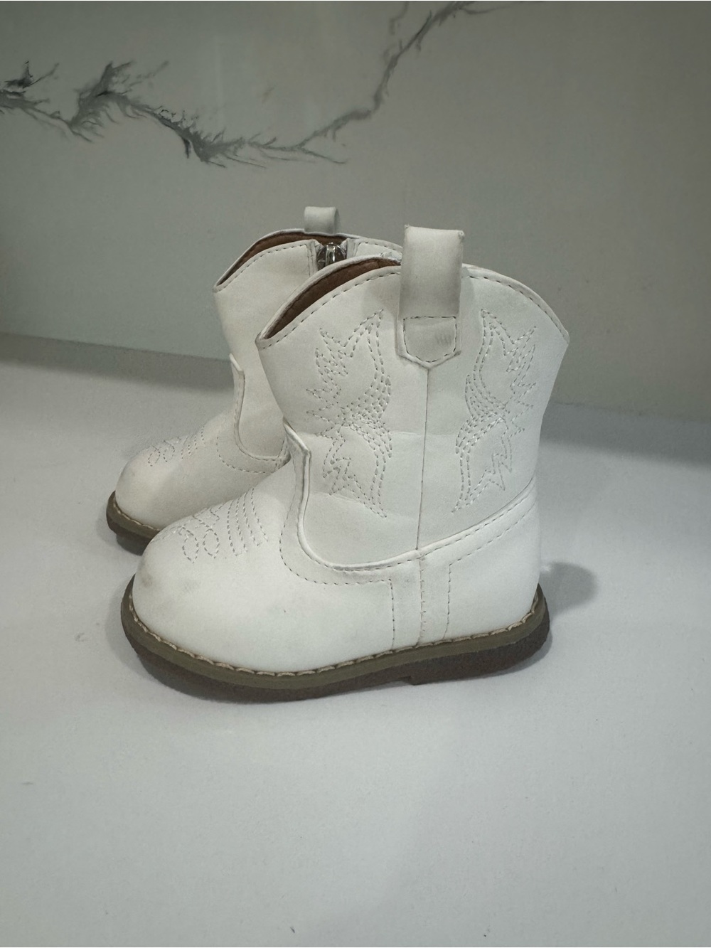 Kids White Cowboy Boots - Classic Western Style